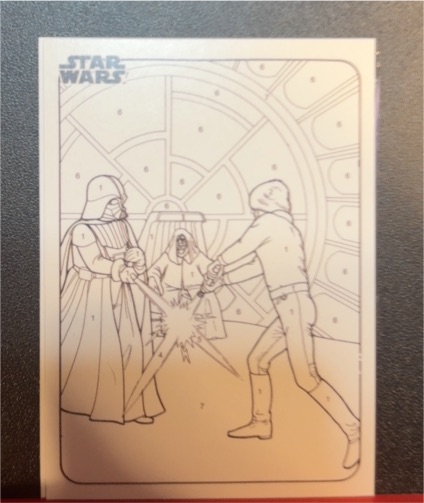 2025 Topps Chrome Star Wars #CP-10 Darth Vader Luke Skywalker Emperor Palpatine — front