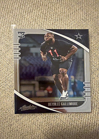 2020 Panini Absolute #193 Neville Gallimore Rookie RC — front