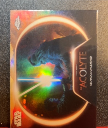 2025 Topps Chrome Star Wars #AC-19 Kelnacca Unleashed — front