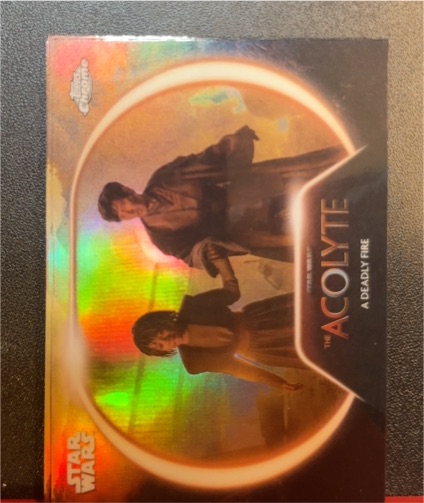 2025 Topps Chrome Star Wars #AC-9 A Deadly Fire The Acolyte — front
