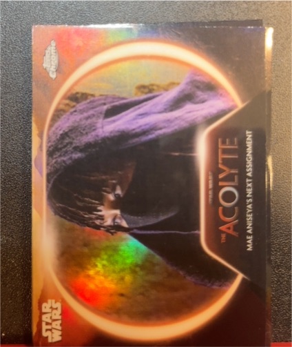 2025 Topps Chrome Star Wars #AC-4 Mae Aniseya's Next Assignment — front