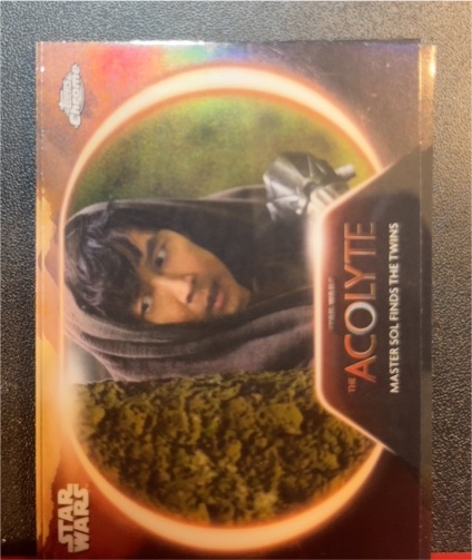 2025 Topps Chrome Star Wars #AC-17 Master Sol Finds The Twins — front