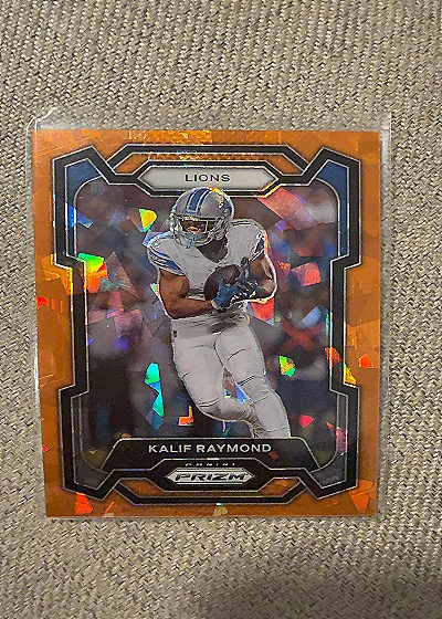 2023 Panini Prizm #100 Kalif Raymond — front
