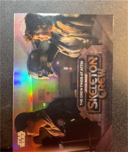 2025 Topps Chrome Star Wars #SC-20 The Crew Finds At Attin Skeleton Crew — front