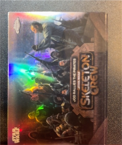 2025 Topps Chrome Star Wars #SC-18 Jod Rallies The Pirates Skeleton Crew — front