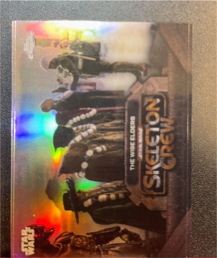 2025 Topps Chrome Star Wars #SC-14 The Wise Elders Skeleton Crew — front