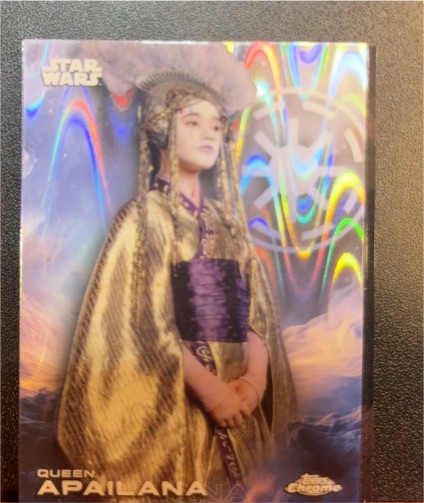 2025 Topps Chrome Star Wars #151 Queen Apailana — front