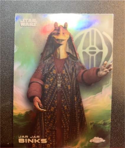 2025 Topps Chrome Star Wars #63 Jar Jar Binks — front