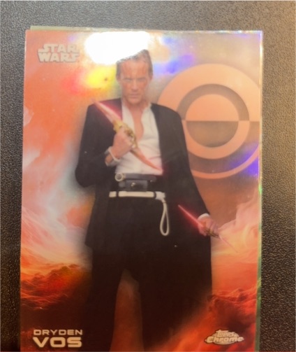 2025 Topps Chrome Star Wars #35 Dryden Vos — front