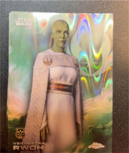 2025 Topps Chrome Star Wars #188 Vernestra Rwoh — front