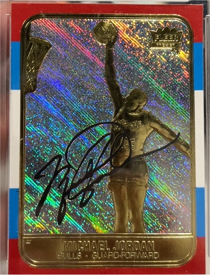 1998 Fleer #86 Michael Jordan — front
