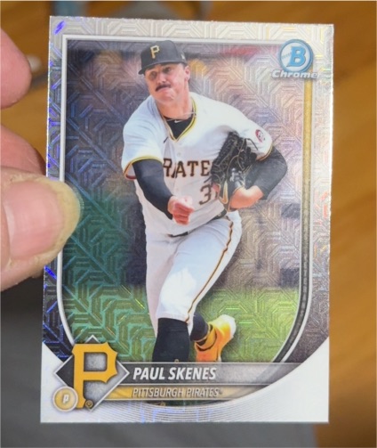2025 Bowman Chrome #30 Paul Skenes — front