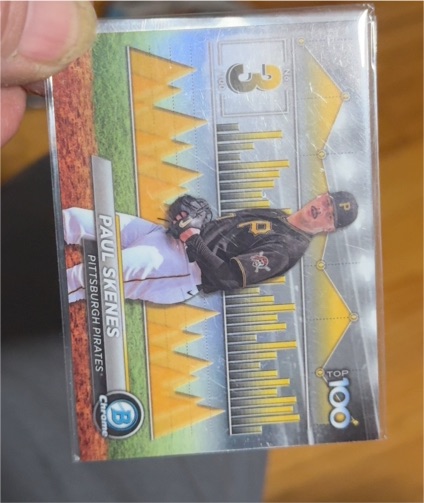 2024 Bowman Scouts' Top 100 #BTP-3 Paul Skenes — front