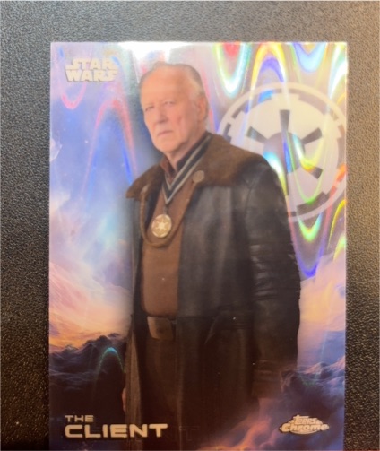 2025 Topps Chrome Star Wars #179 The Client — front