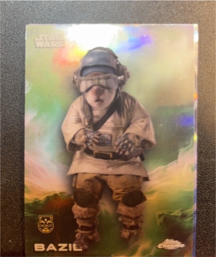 2025 Topps Chrome Star Wars #6 Bazil — front
