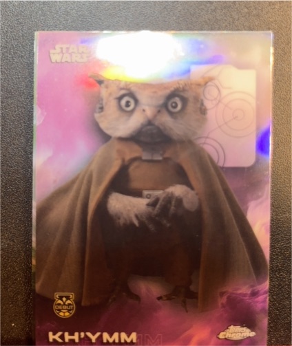 2025 Topps Chrome Star Wars #74 Kh'ymm — front