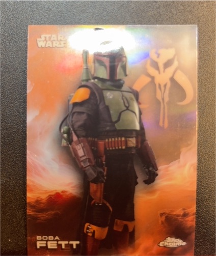 2025 Topps Chrome Star Wars #11 Boba Fett — front