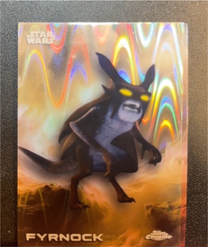 2025 Topps Chrome Star Wars #118 Fyrnock — front