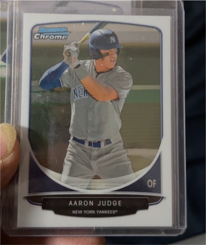2013 Bowman Chrome #311 Aaron Judge — front