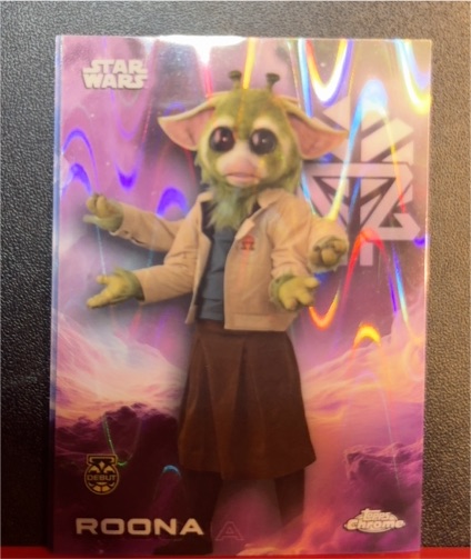 2025 Topps Chrome Star Wars #157 Roona — front