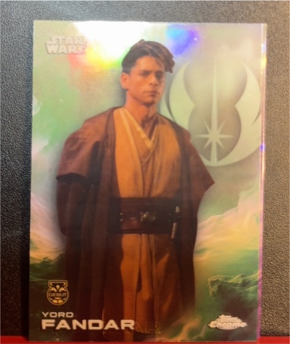 2025 Topps Chrome Star Wars #198 Yord Fandar — front