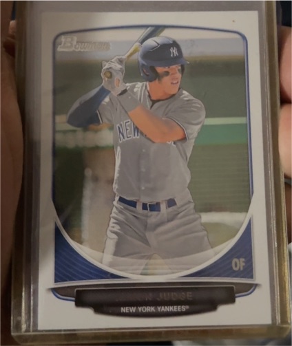 2013 Bowman Draft Picks & Prospects #BDPP19 Aaron Judge — front