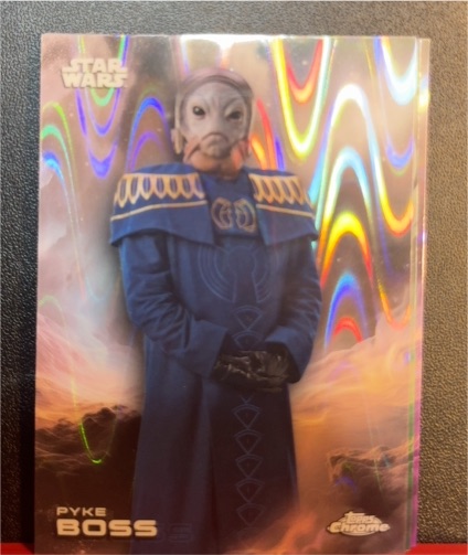 2025 Topps Chrome Star Wars #149 Pyke Boss — front