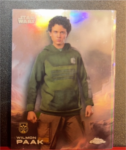 2025 Topps Chrome Star Wars #192 Wilmon Paak — front