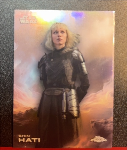 2025 Topps Chrome Star Wars #CE-44 Shin Hati Costco Exclusive — front
