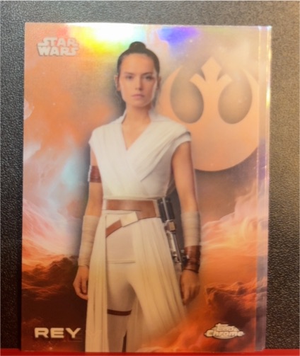 2025 Topps Chrome Star Wars #155 Rey — front