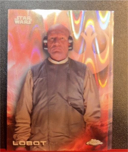 2025 Topps Chrome Star Wars #131 Lobot — front
