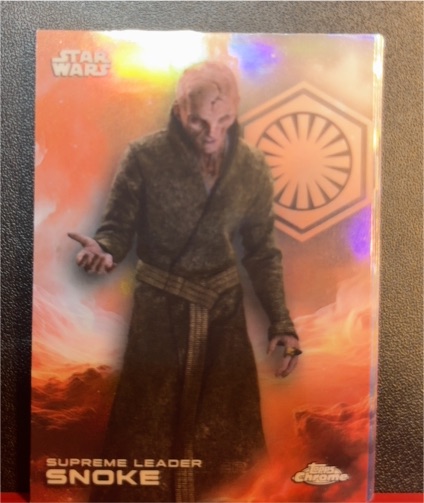 2025 Topps Chrome Star Wars #174 Supreme Leader Snoke — front