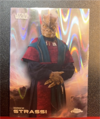 2025 Topps Chrome Star Wars #114 Dokk Strassi — front