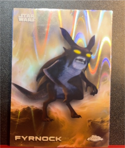 2025 Topps Chrome Star Wars #118 Fyrnock — front