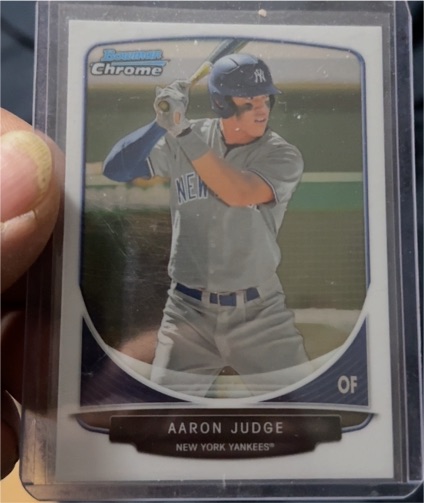 2013 Bowman Chrome Aaron Judge — front