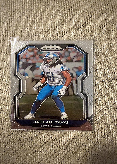 2020 Panini Prizm #203 Jahlani Tavai — front