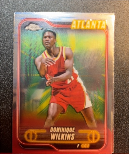 2024-25 Topps Chrome #39 Dominique Wilkins — front