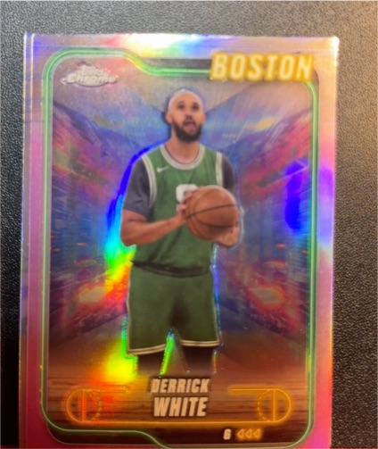 2024-25 Topps Chrome #45 Derrick White — front