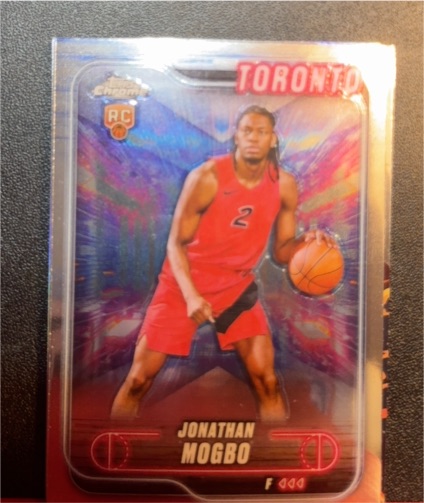 2024-25 Topps Chrome #194 Jonathan Mogbo — front