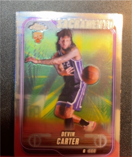 2024-25 Topps Chrome #134 Devin Carter — front