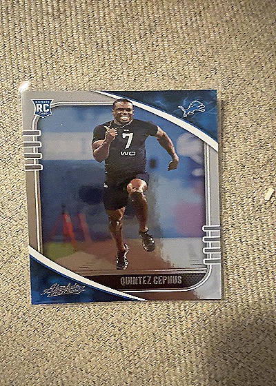 2020 Panini Absolute #187 Quintez Cephus — front