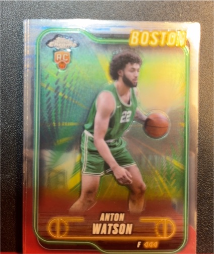 2024-25 Topps Chrome #107 Anton Watson — front