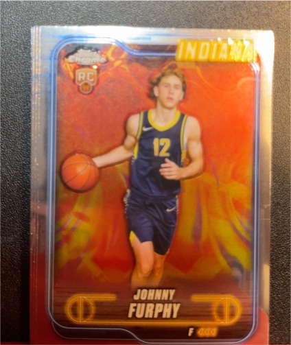 2024-25 Topps Chrome #139 Johnny Furphy — front