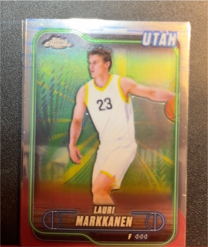 2024-25 Topps Chrome #37 Lauri Markkanen — front