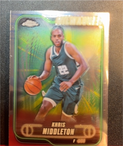 2024-25 Topps Chrome #75 Khris Middleton — front