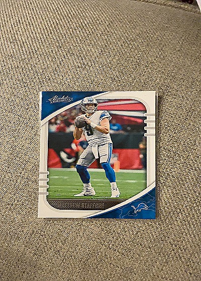 2020 Panini Absolute #8 Matthew Stafford — front