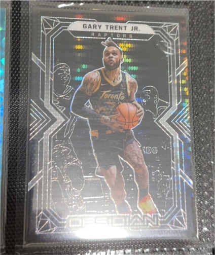 2021-22 Panini Obsidian #83 Gary Trent Jr. — front