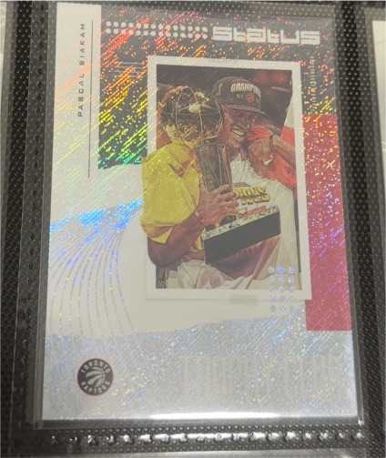 2019-20 Panini Status #10 Pascal Siakam Trophy Club — front