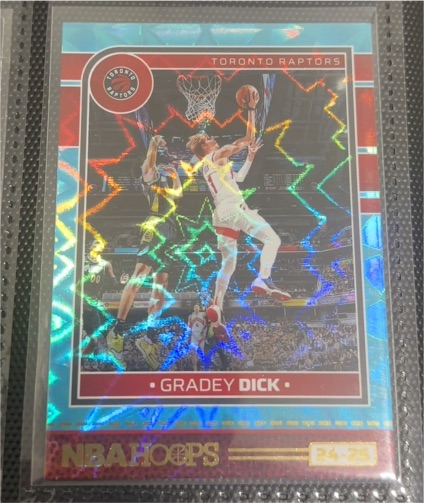 2024-25 Panini NBA Hoops #42 Gradey Dick — front