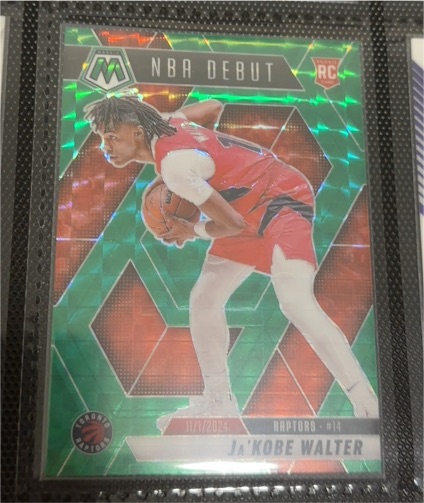 2024-25 Panini Mosaic NBA Debut #253 Ja'Kobe Walter — front